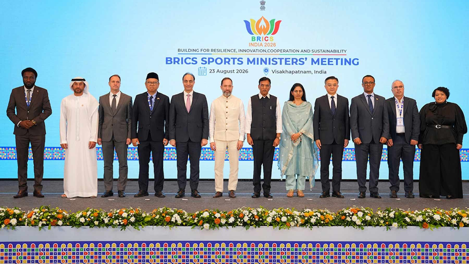 UAE Advances International Sports Cooperation at BRICS Sports Ministers’ Meeting in India