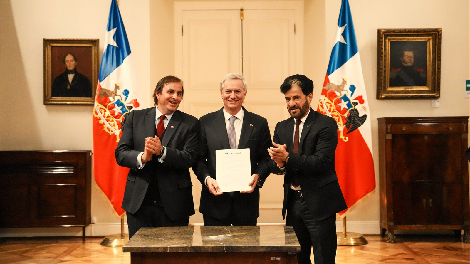 FIA President Mohammed Ben Sulayem Meets Chilean President to Strengthen Mobility and Motorsport Cooperation