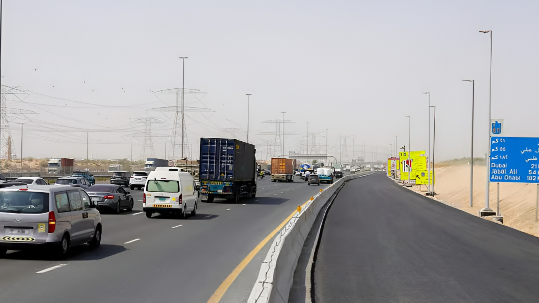 Emirates Road to Add Two Lanes for Sharjah-Dubai Traffic, Cutting Peak-Hour Journeys by 25%