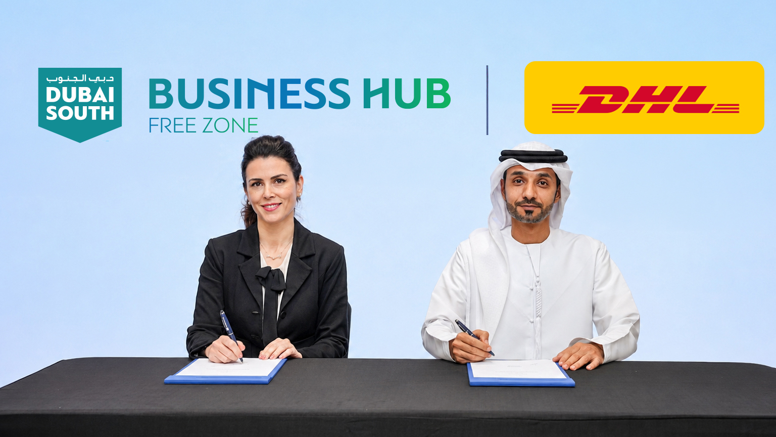 Dubai South Business Hub Free Zone partners with DHL Express to support SME global expansion