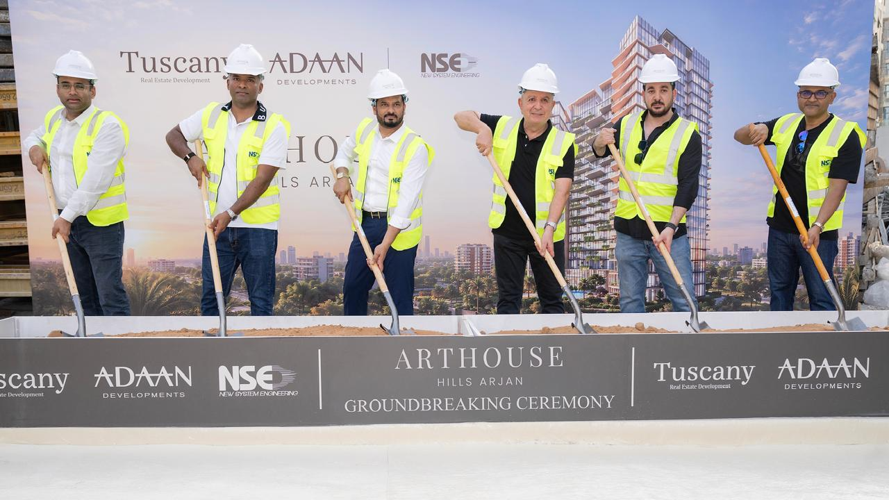 AED 550 million Arthouse Hills Arjan breaks ground in Dubai