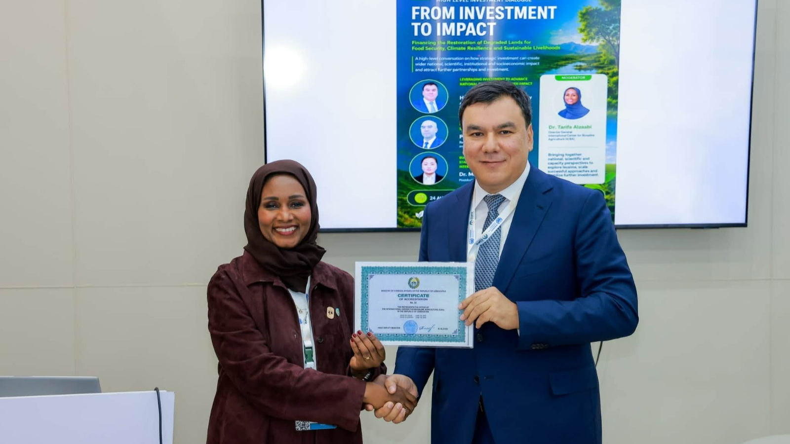 ICBA Highlights Science, Investment and Regional Partnerships at UNCCD COP17