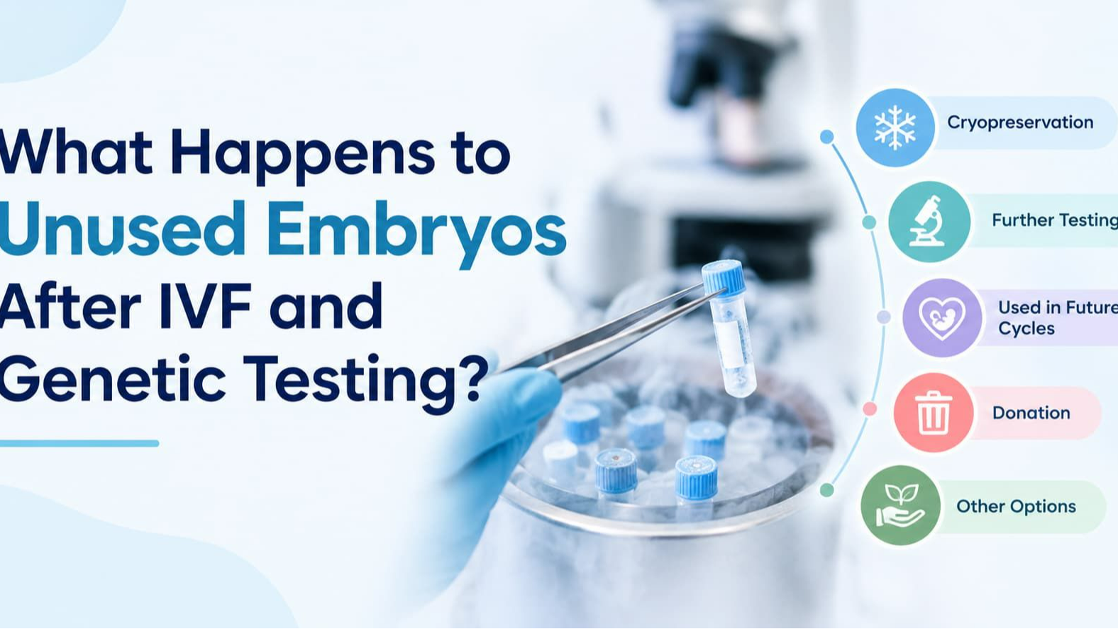 What Happens to Unused Embryos After IVF and Genetic Testing?