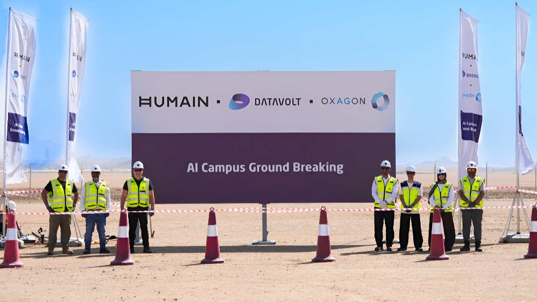 HUMAIN and DataVolt Begin Work on 100MW AI Data Centre at NEOM’s Oxagon