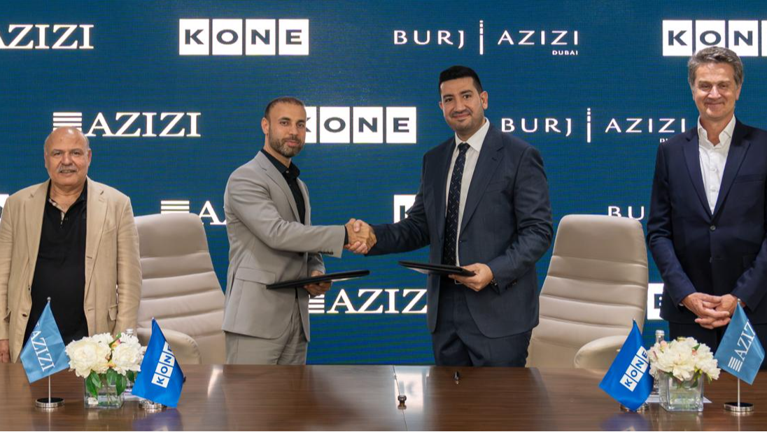 Azizi Developments partners with KONE for Burj Azizi’s vertical mobility system