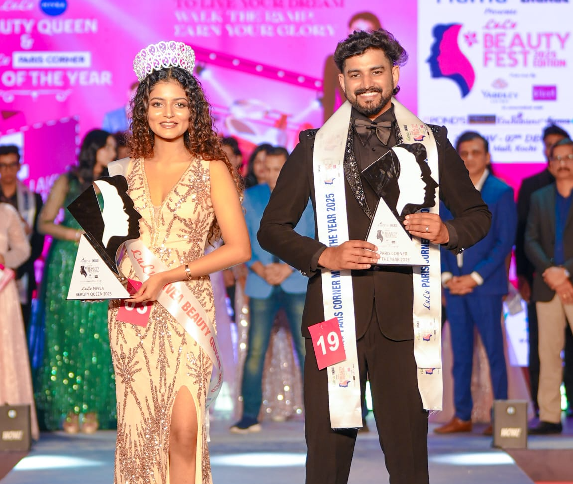 Pournami Murali Wins LuLu Nivea Beauty Queen 2025 at LuLu Mall Kochi