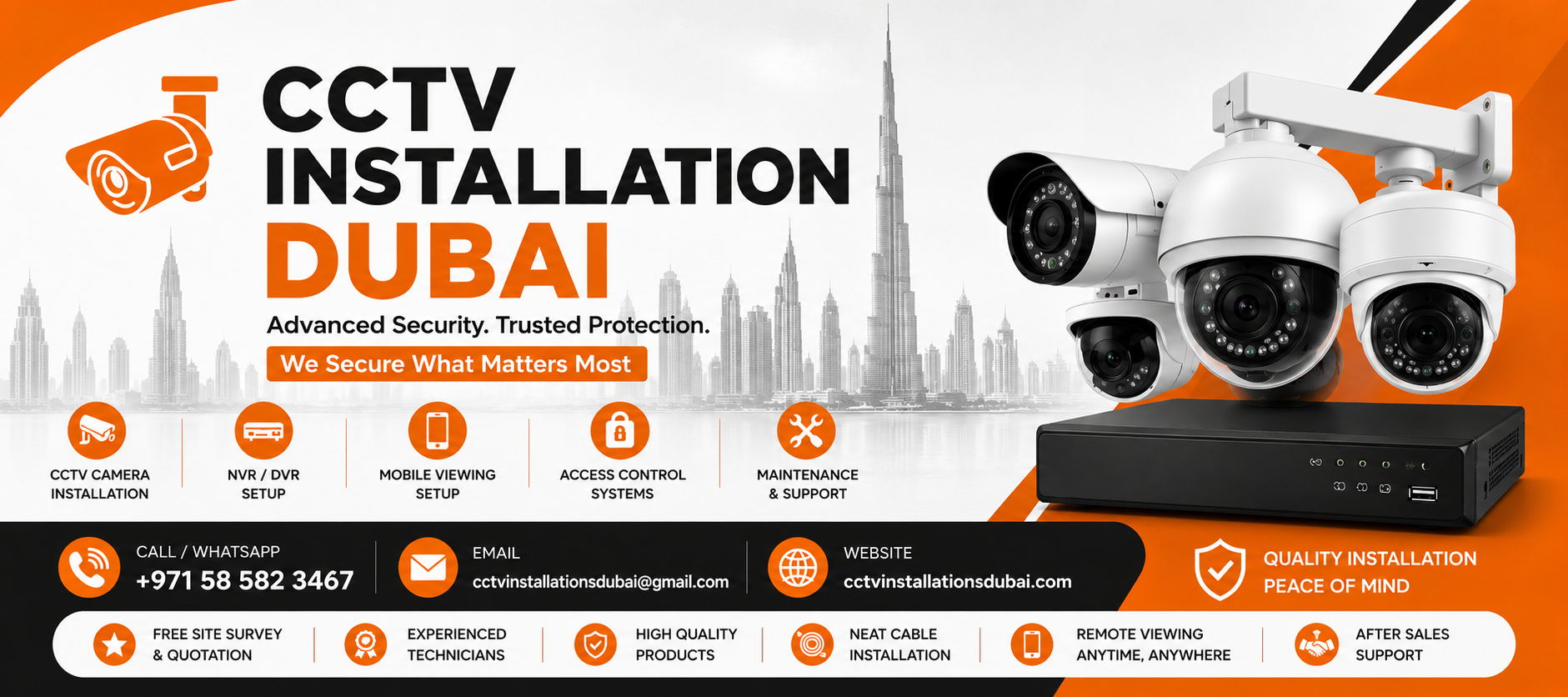 CCTV INSTALLATION DUBAI