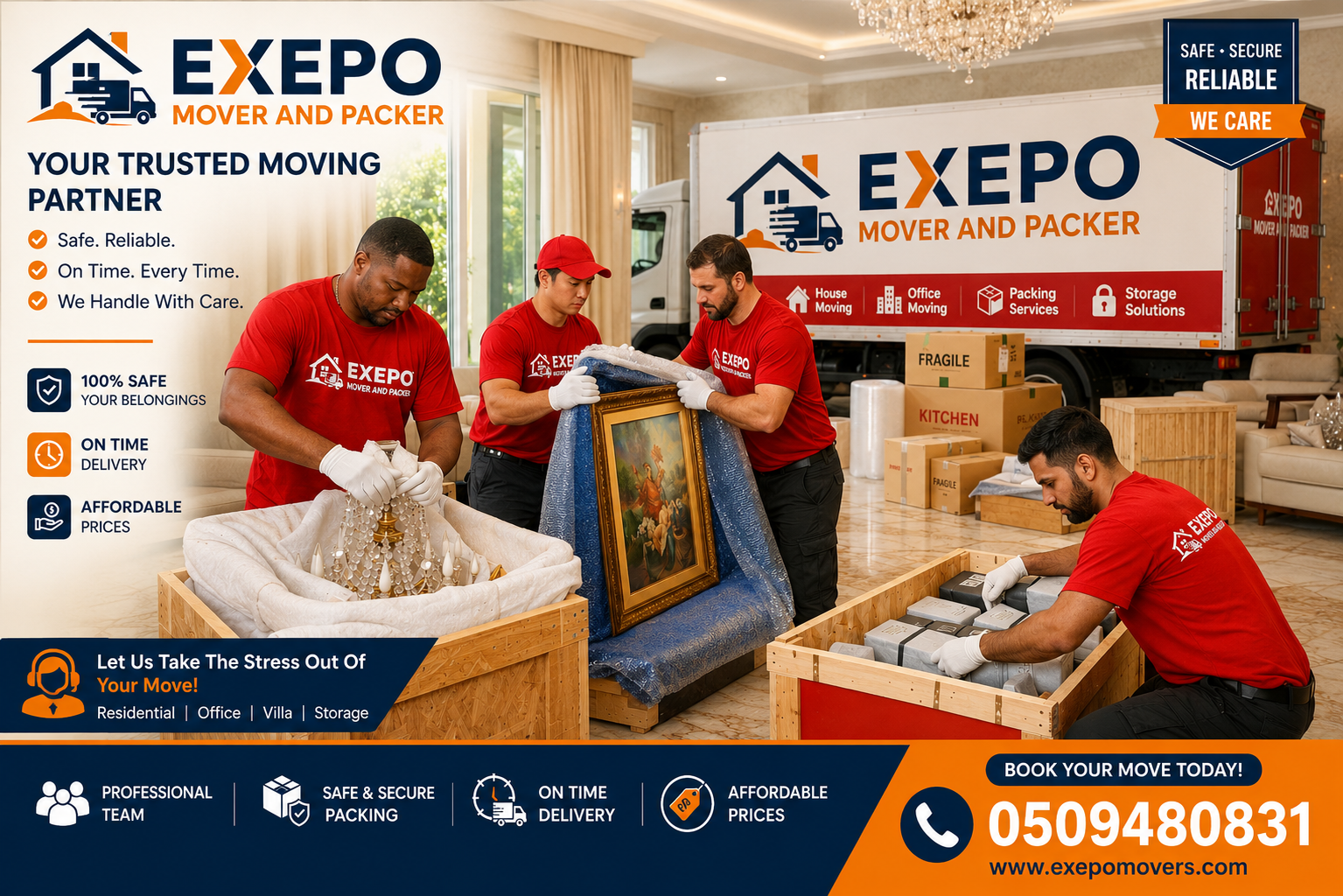 Exepo Movers & Storage Service Dubai
