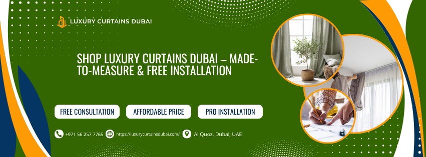 luxury curtains Dubai