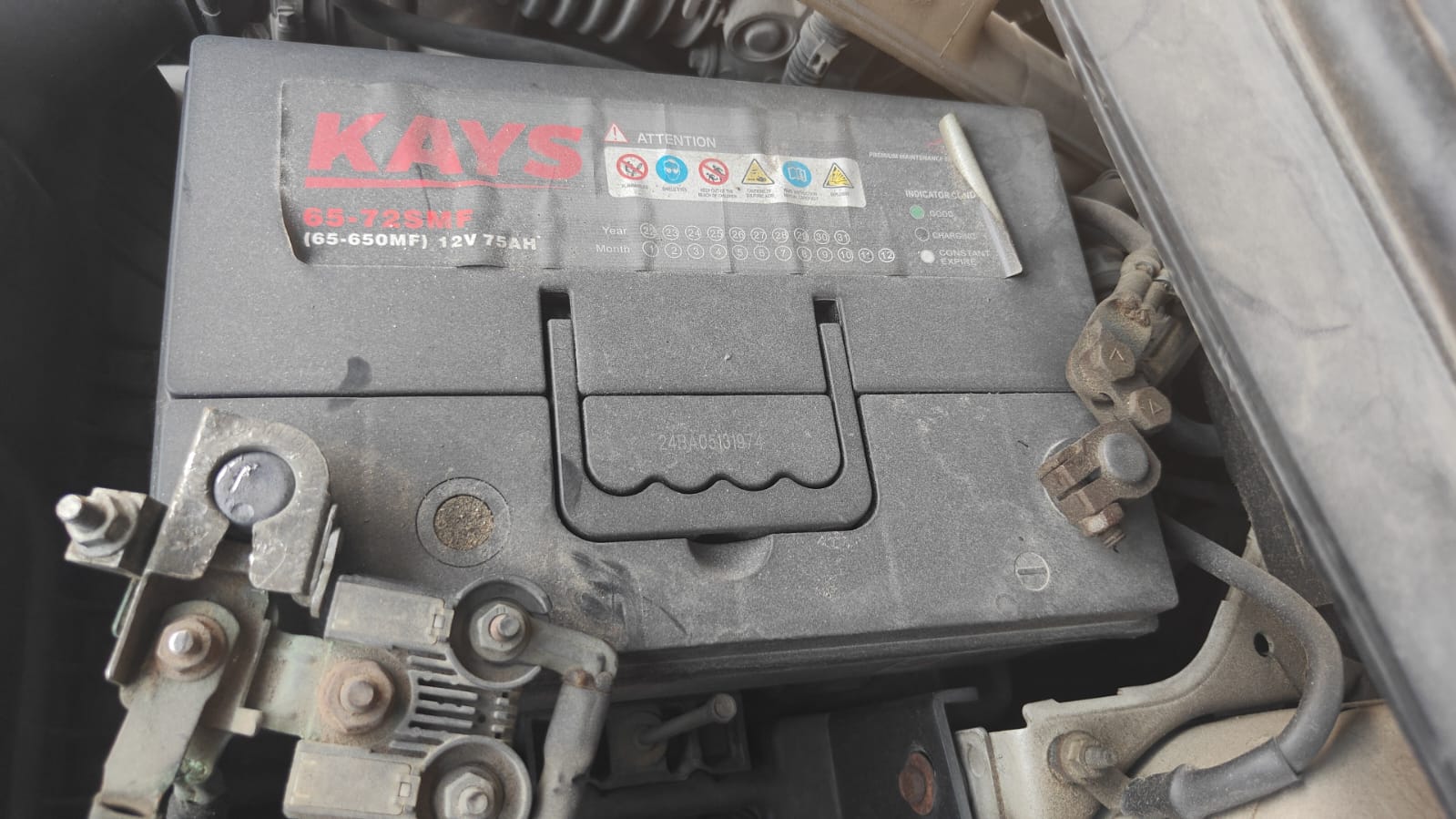 Digital Car Battery Fixing