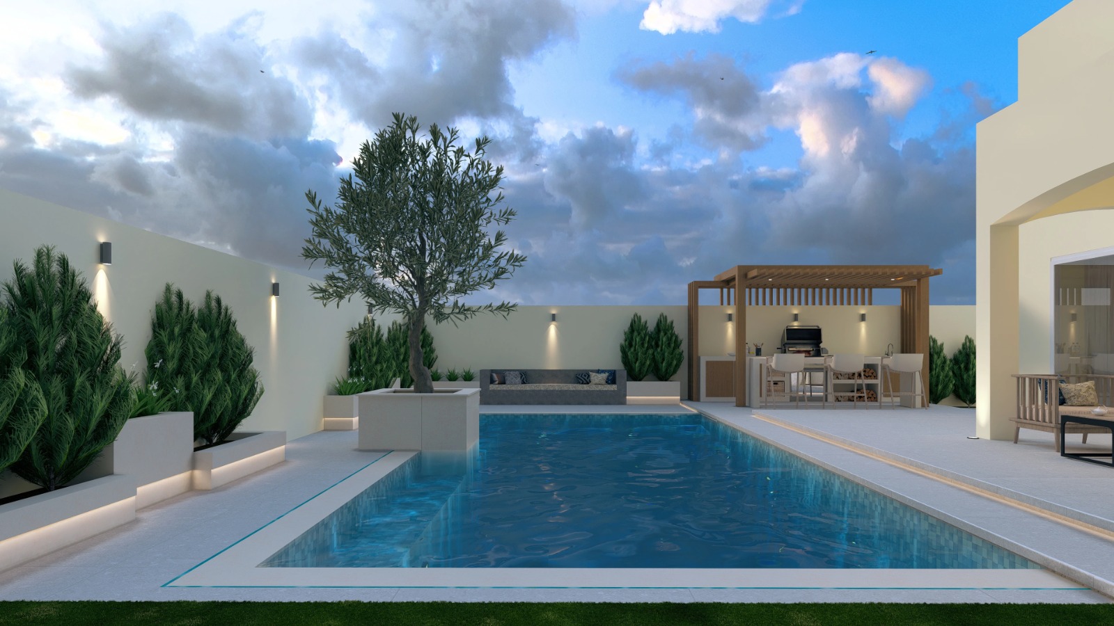 Swimming Pool Contractors in Dubai - Sparkling space