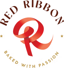 Red Ribbon Cakes logo