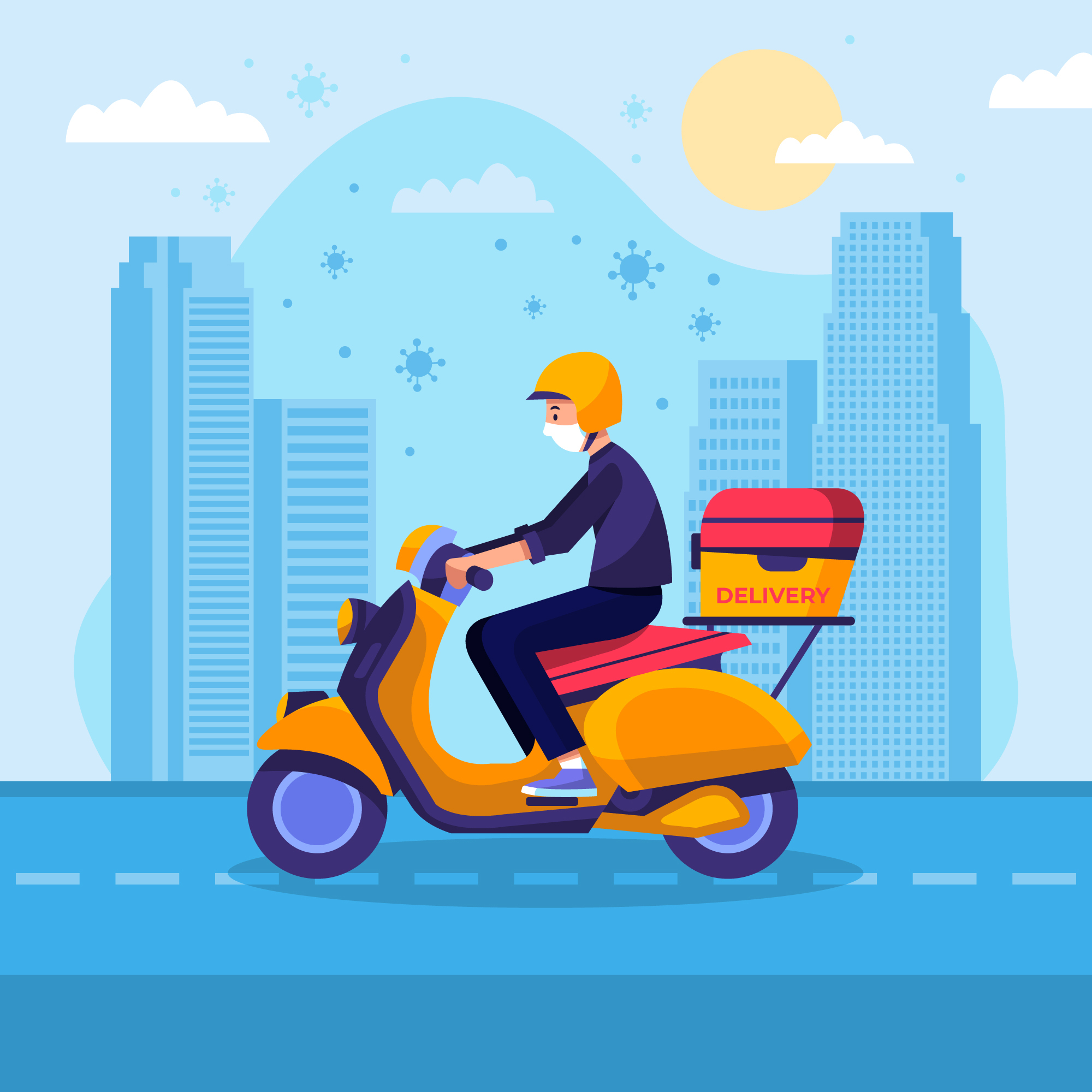 UAE Midday Work Ban: Delivery Riders Limited to Three Orders During Peak Heat Hours
