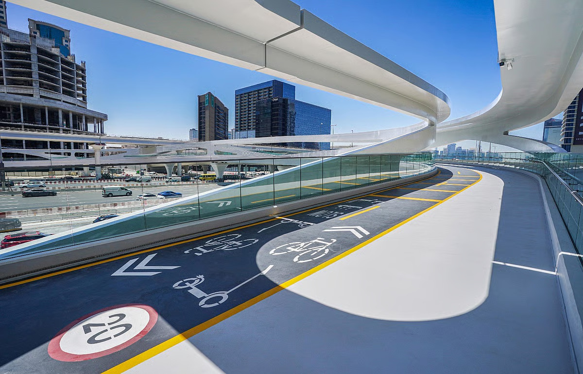 Dubai Opens 820-Metre Cycling Bridge Linking Al Mamzar and Al Khawaneej