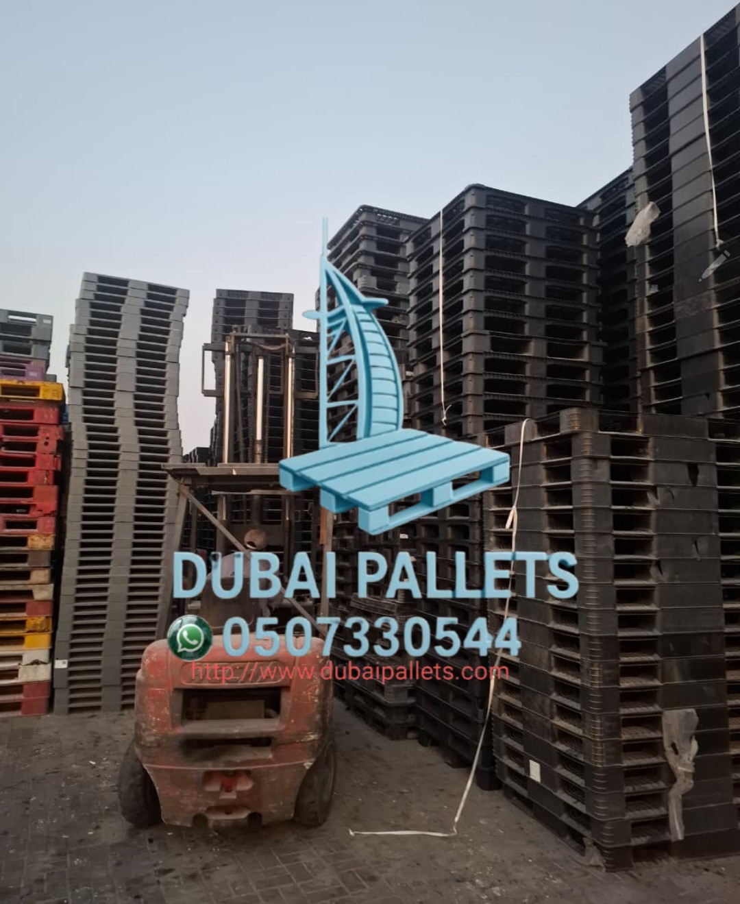 0507330544 pallets wooden logo