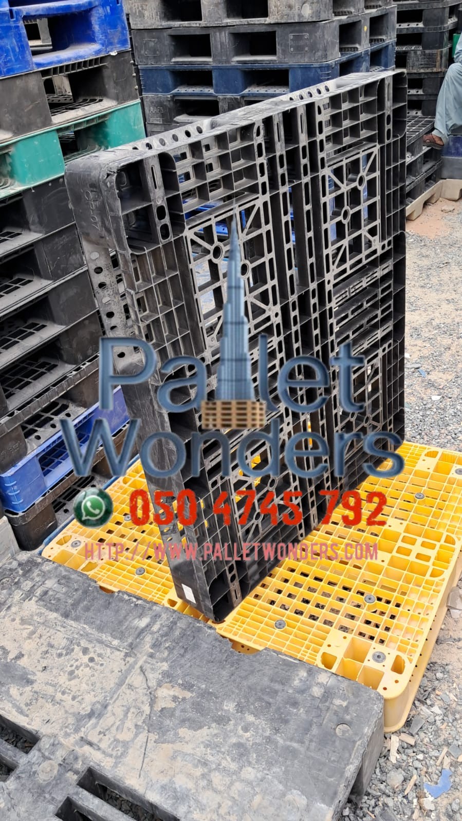 plastic pallets 0507330544 logo