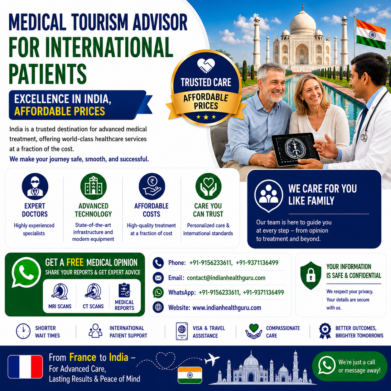 Indian Hospitals for Congolese Patients