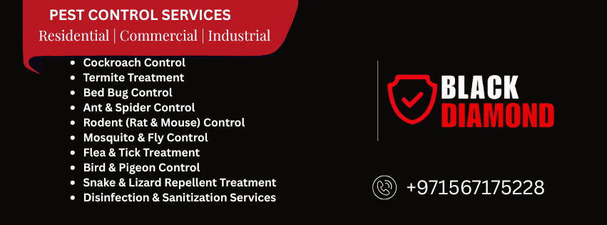 Black Diamond  Pest Control Abu Dhabi