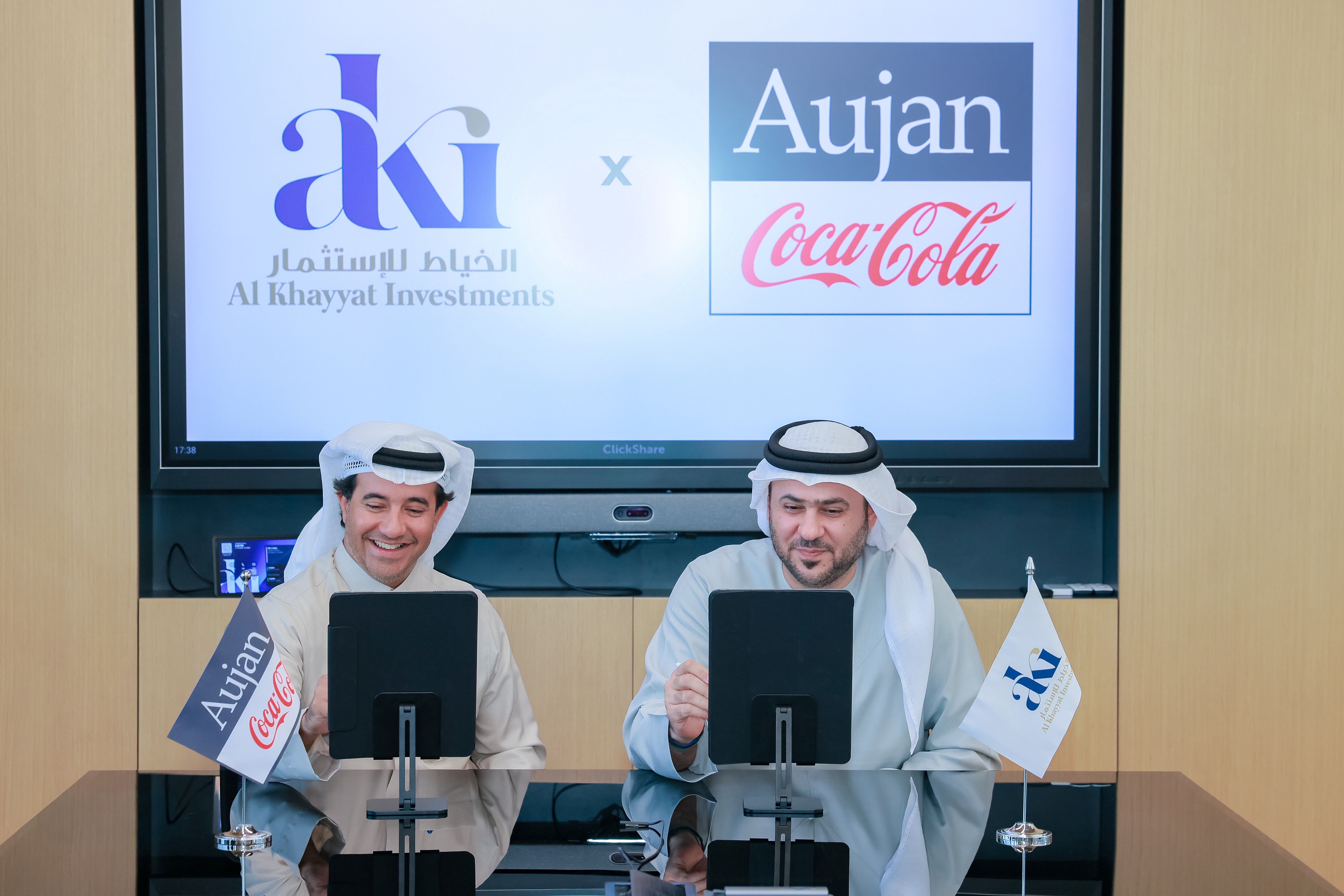 Al Khayyat Investments Signs Exclusive Distribution Partnership With Aujan Coca-Cola Beverages Company