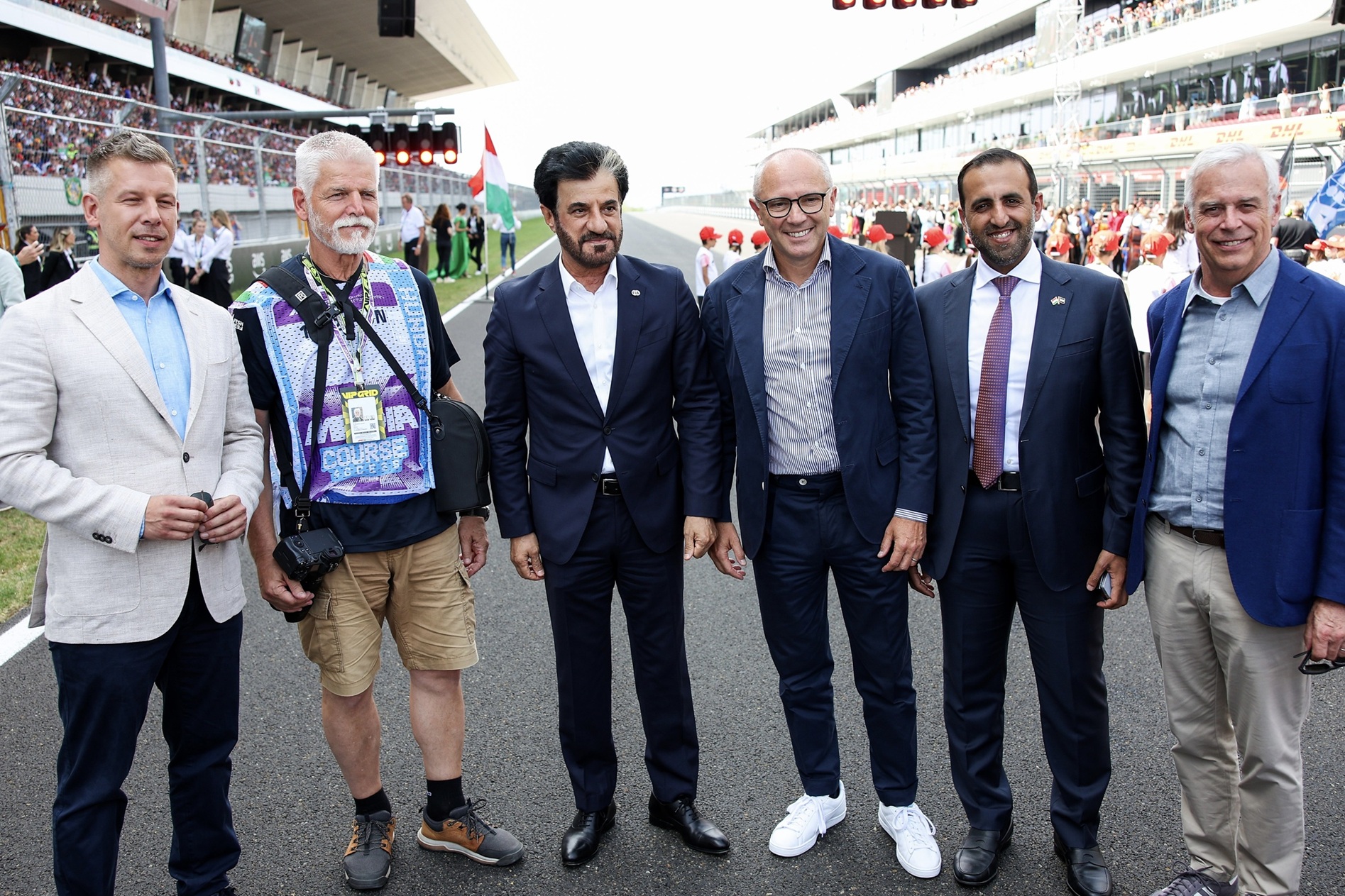 FIA President Mohammed Ben Sulayem Meets Hungarian Prime Minister and Czech President at Hungarian Grand Prix