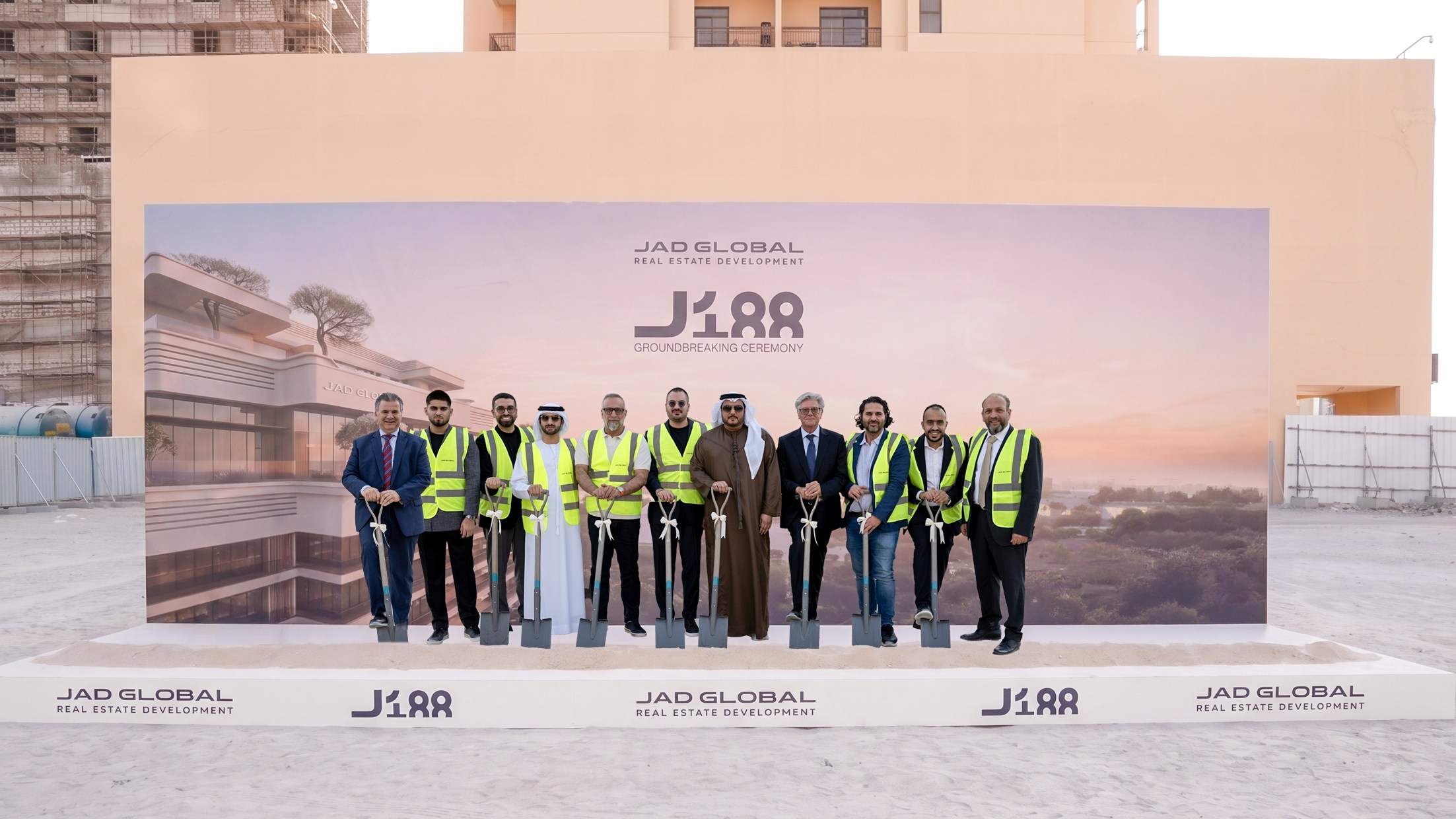 JAD Global breaks ground on AED 250 million J188 project in Al Jaddaf