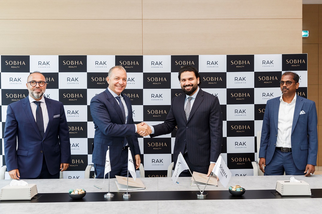 RAK Ceramics and Sobha Group Sign Exclusive Partnership for Surface Solutions