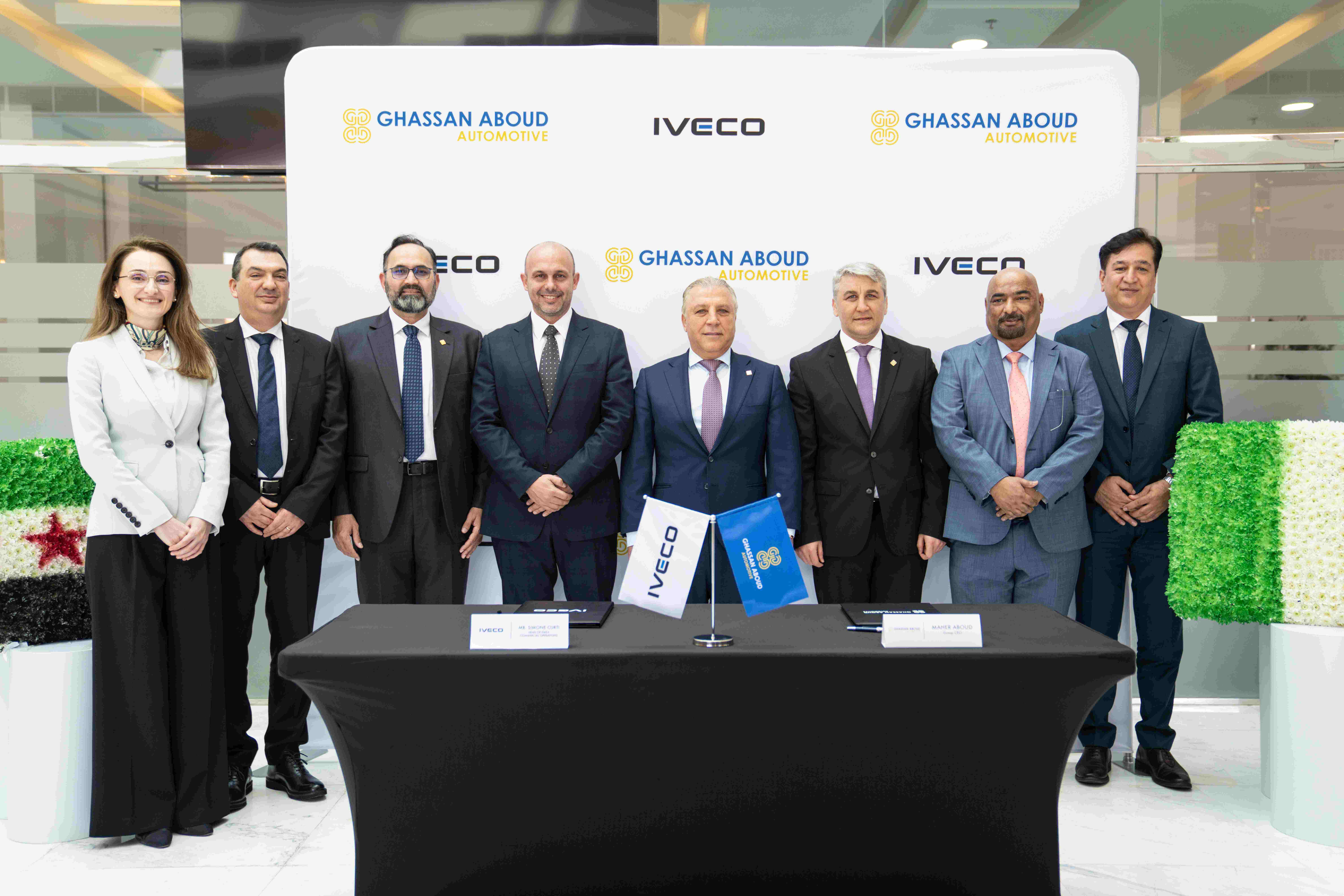 Ghassan Aboud Automotive Partners with IVECO to Expand Commercial Vehicle Presence in Syria