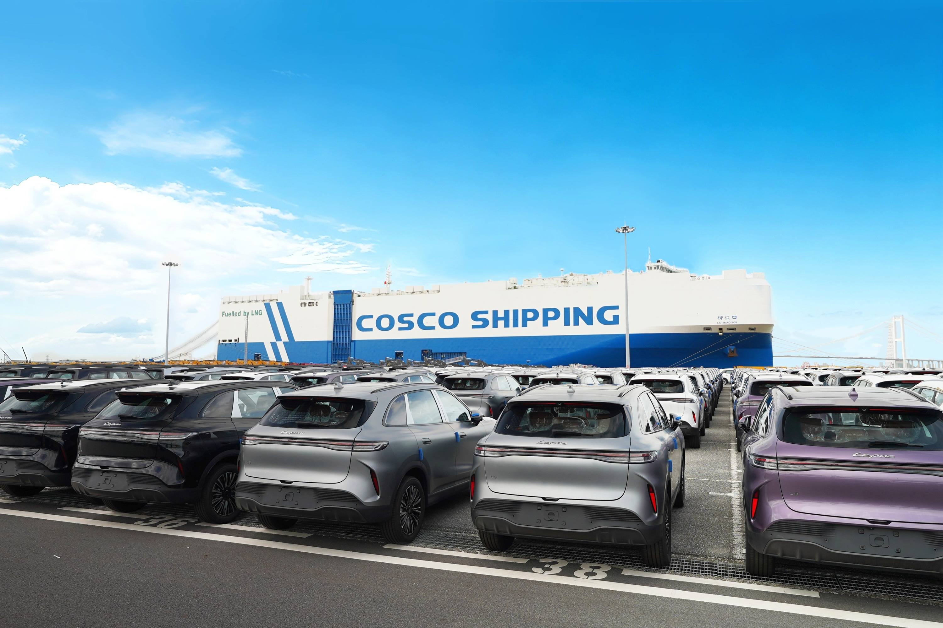 LEPAS ships first L8 PHEV SUVs to Middle East ahead of regional launch