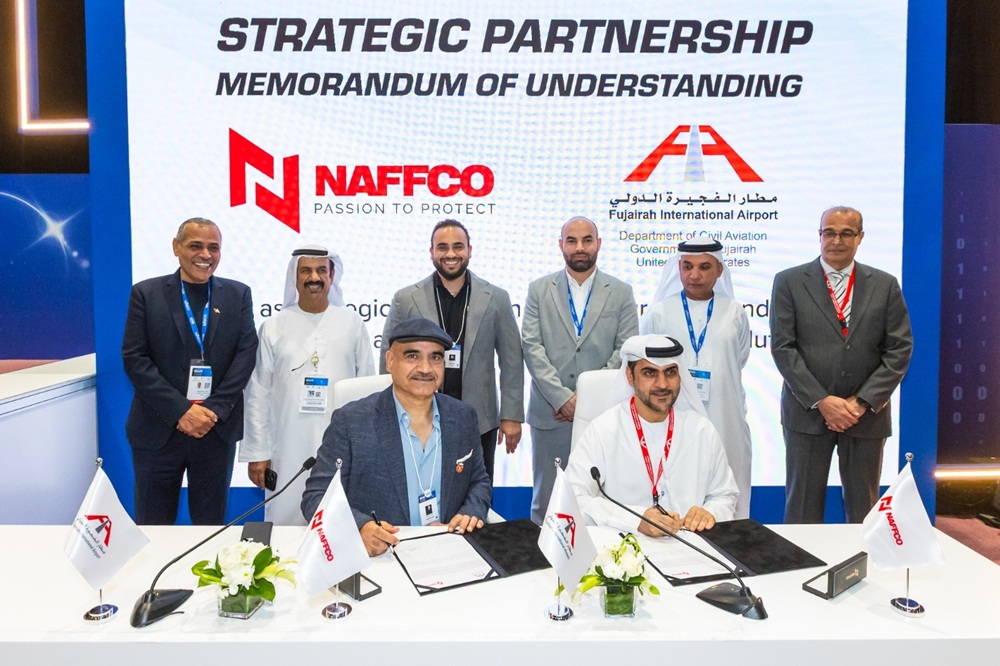 NAFFCO Group Signs Strategic Aviation Safety MoU with Fujairah International Airport