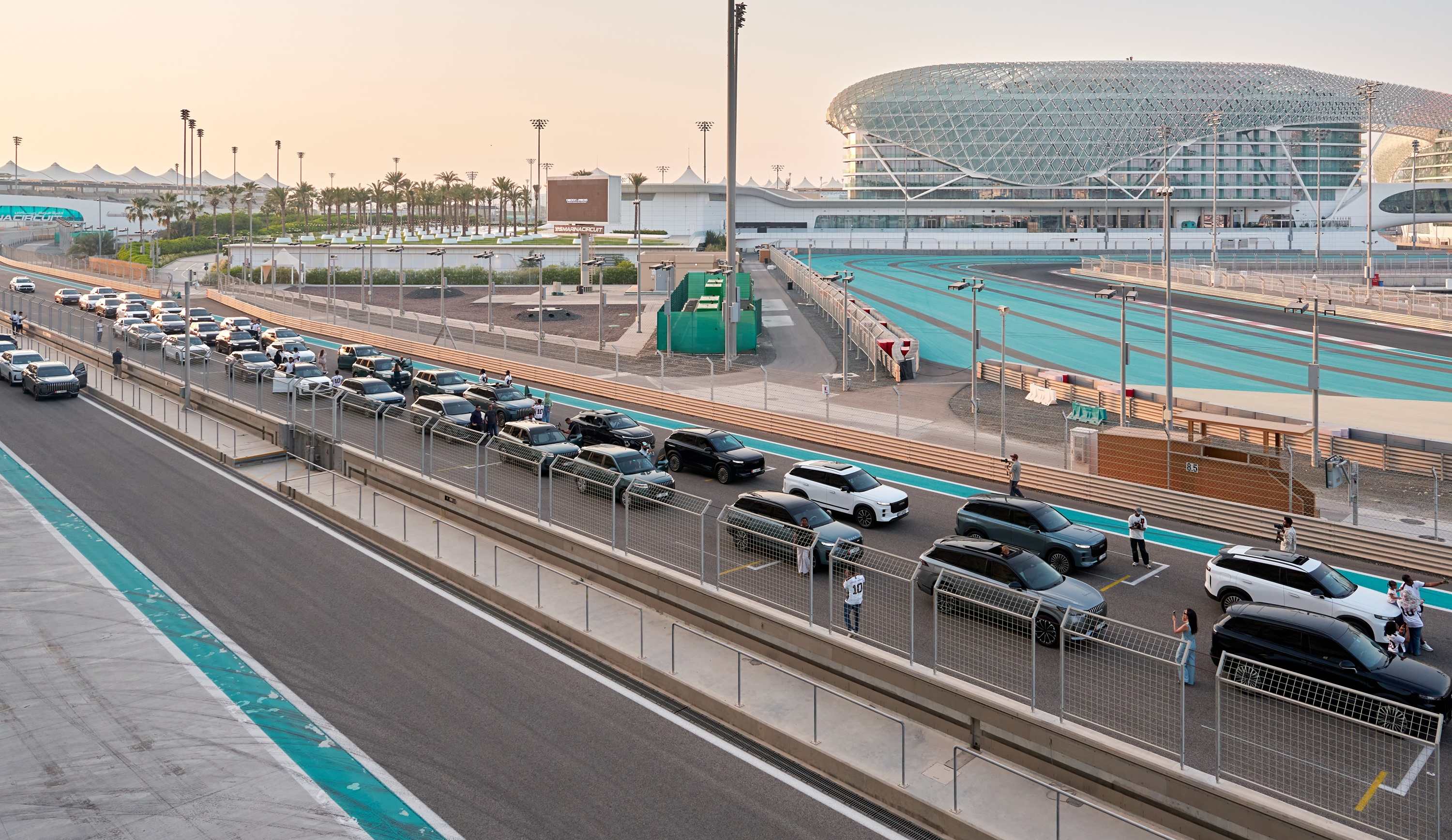 OMODA & JAECOO hosts first Abu Dhabi community drive at Yas Marina Circuit with more than 350 participants