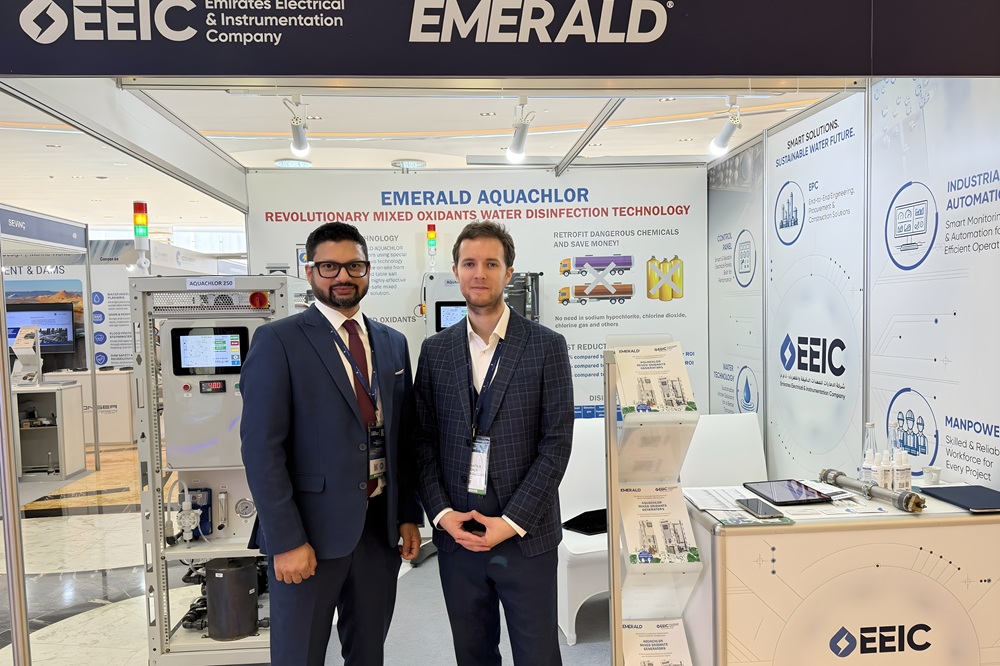 EEIC and Emerald Ecotechnologies Showcase Water Disinfection Technology Delivering 91% Cost Savings for UAE Desalination Project