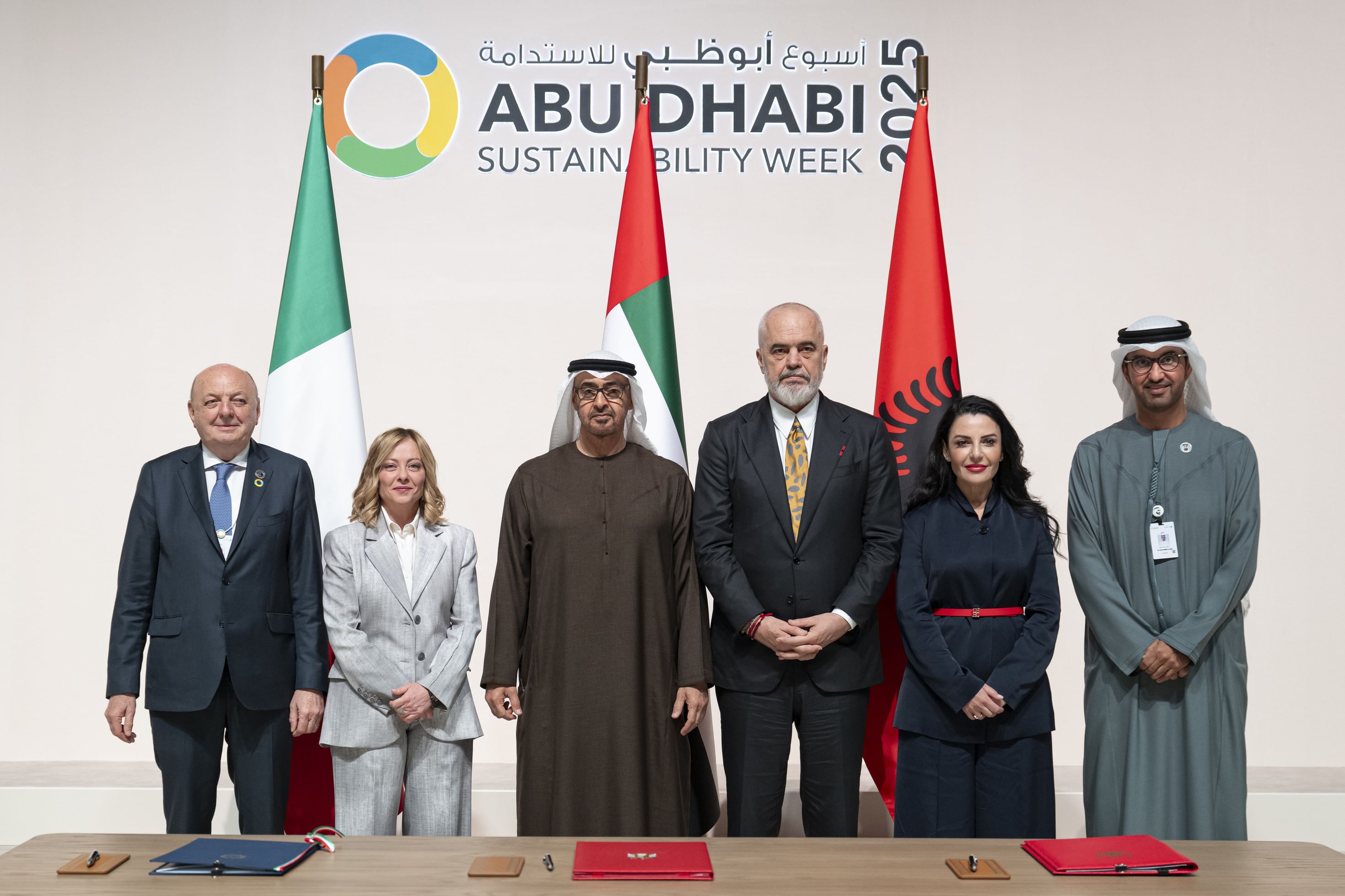 UAE, Italy, and Albania Forge Strategic Green Energy Partnership
