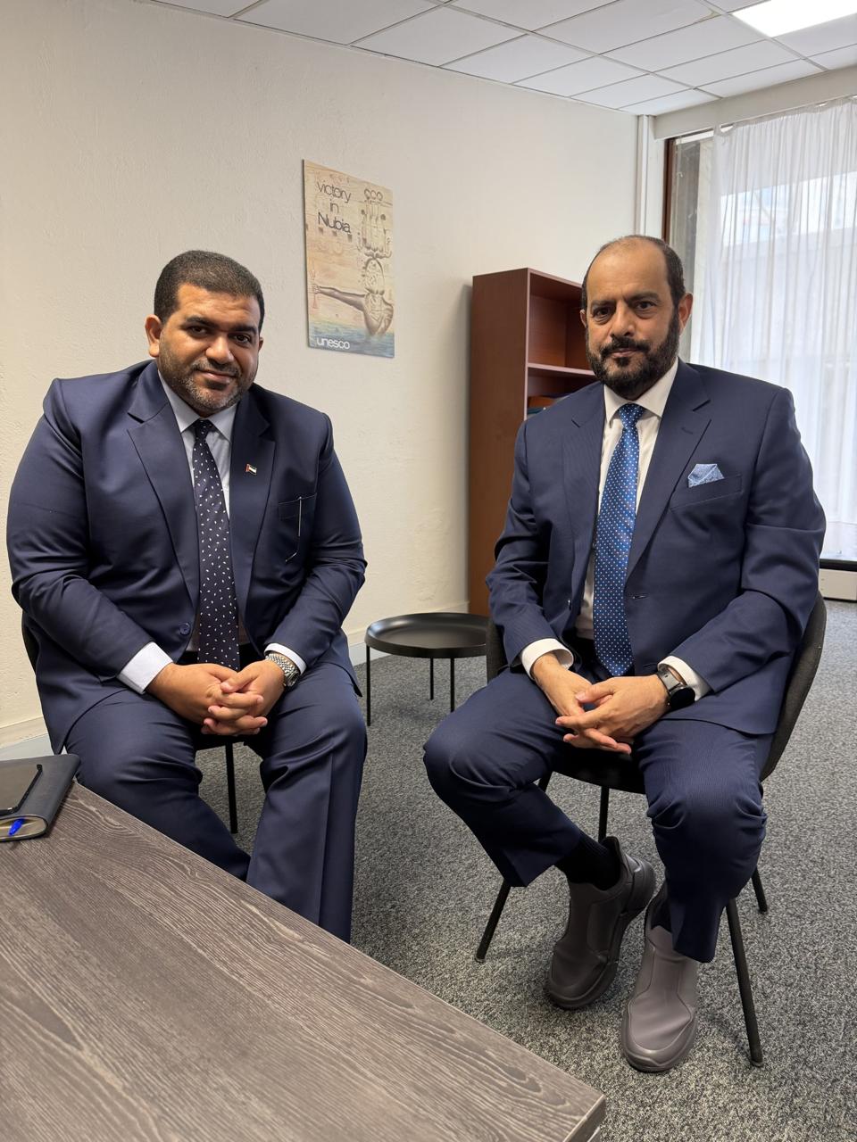 Hamdan Bin Rashid Al Maktoum Foundation and UAE Delegation to UNESCO Discuss Enhanced Cooperation