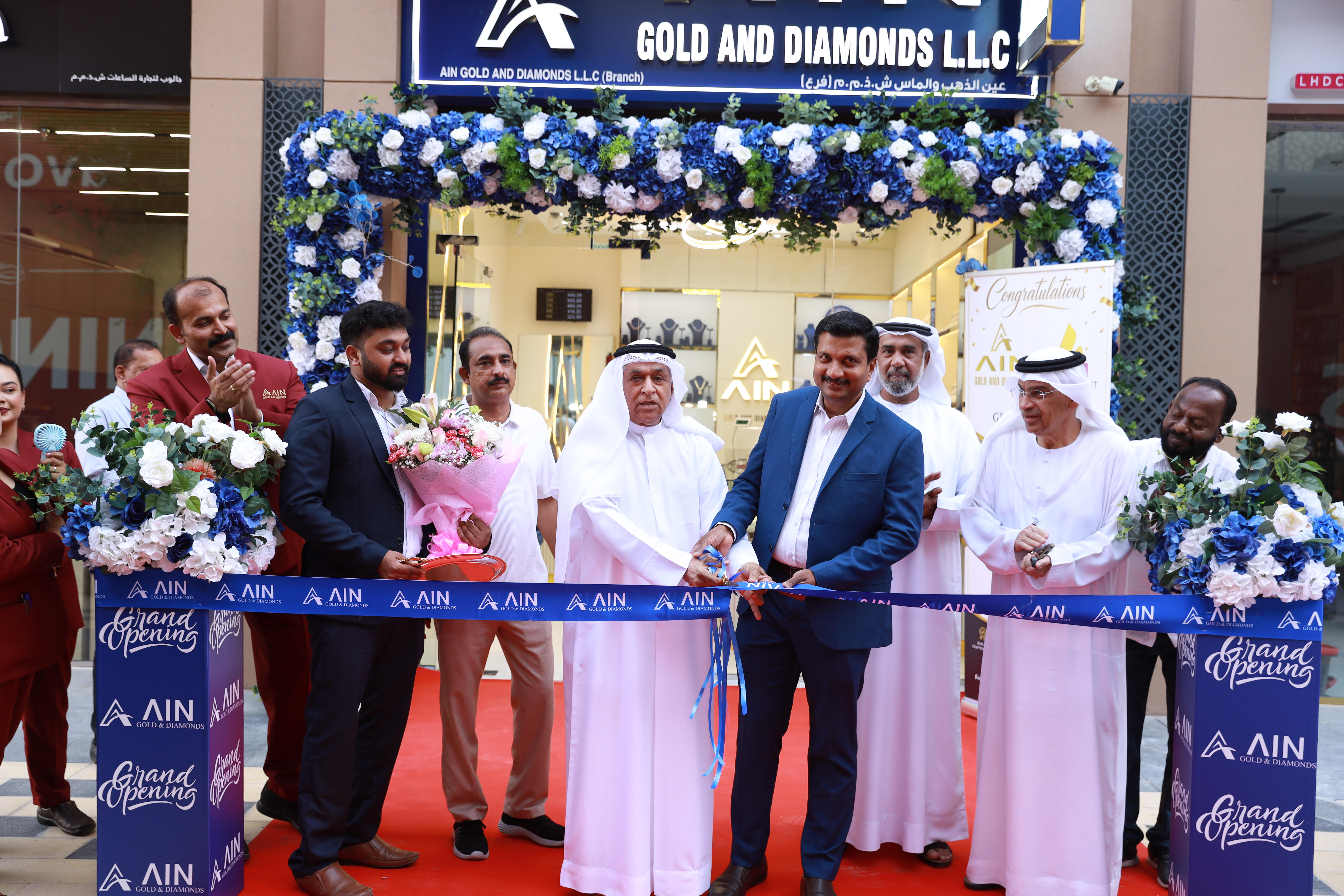 Ain Gold & Diamonds Opens New Showroom in Dubai Gold District