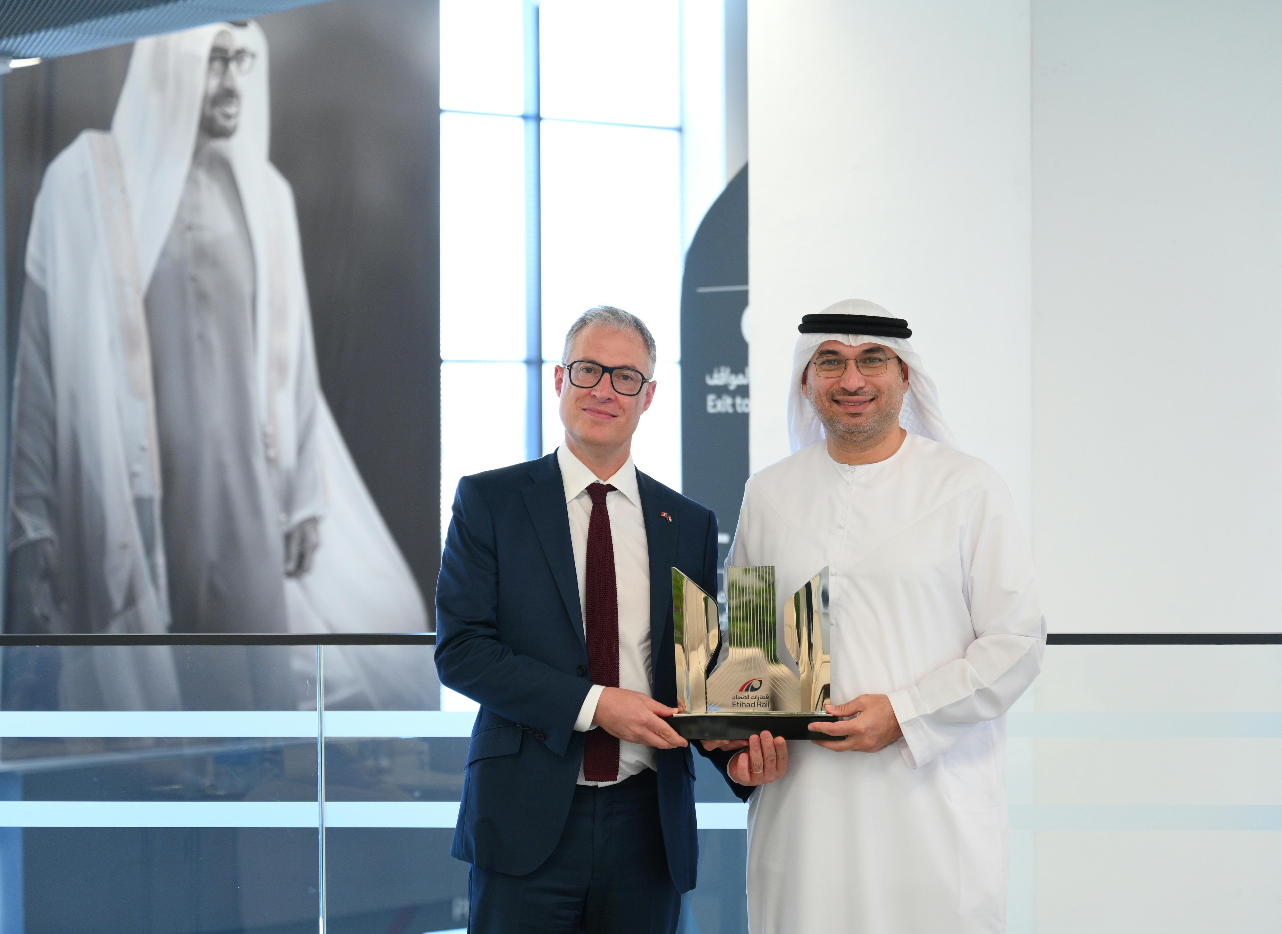Etihad Rail Honours Strategic Partners Behind UAE Passenger Rail Service Delivery