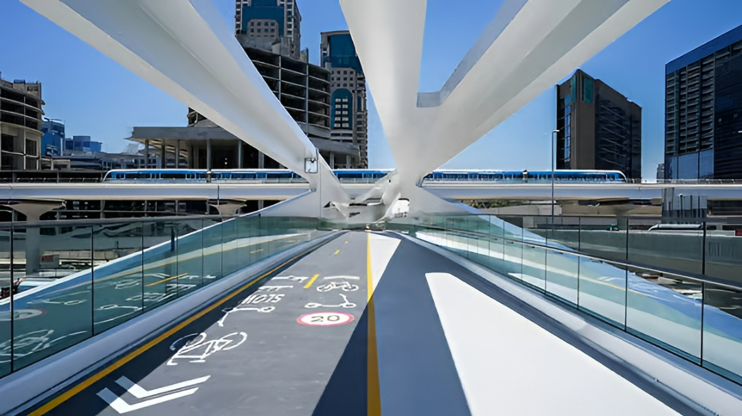 Dubai to Add 31 New Pedestrian Bridges by 2030 as Walking and Cycling Activity Continues to Rise
